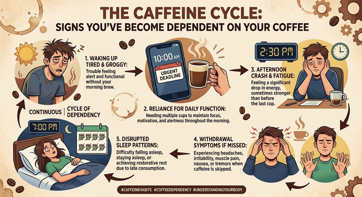 The Caffeine Cycle: Signs You've Become Dependent on Your Coffee