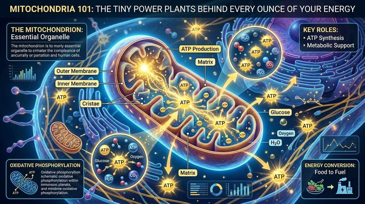 Mitochondria 101: The Tiny Power Plants Behind Every Ounce of Your Energy