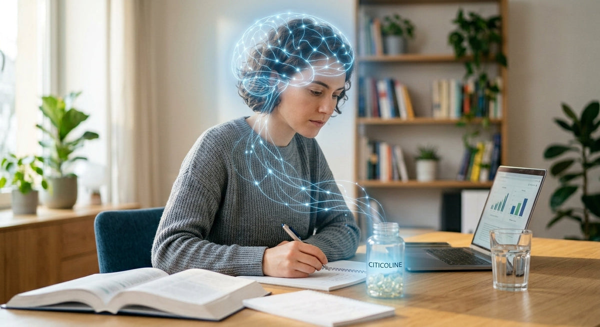 Citicoline: Focus and Mental Clarity Without a Stimulant