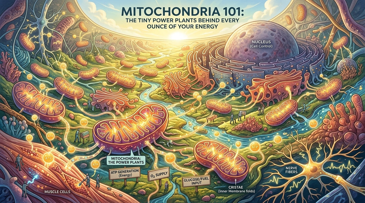 Mitochondria 101: The Tiny Power Plants Behind Every Ounce of Your Energy