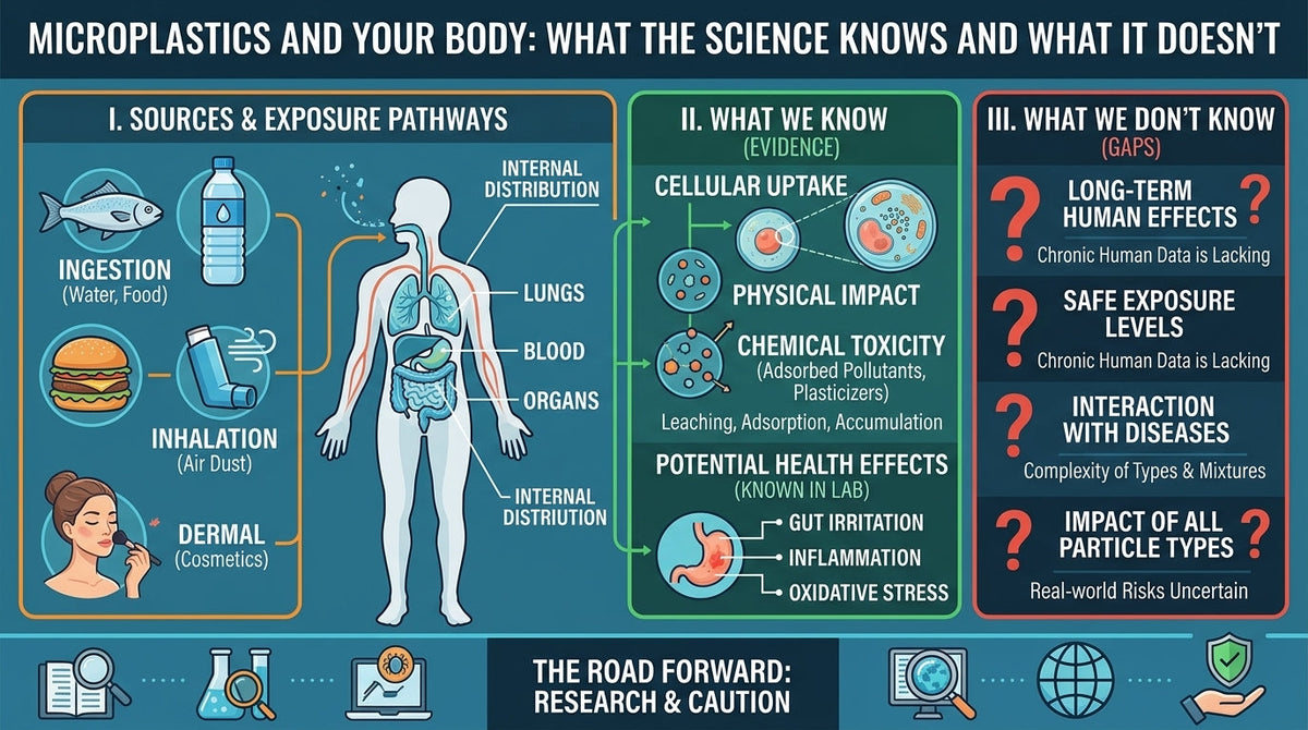Microplastics and Your Body: What the Science Knows and What It Doesn't