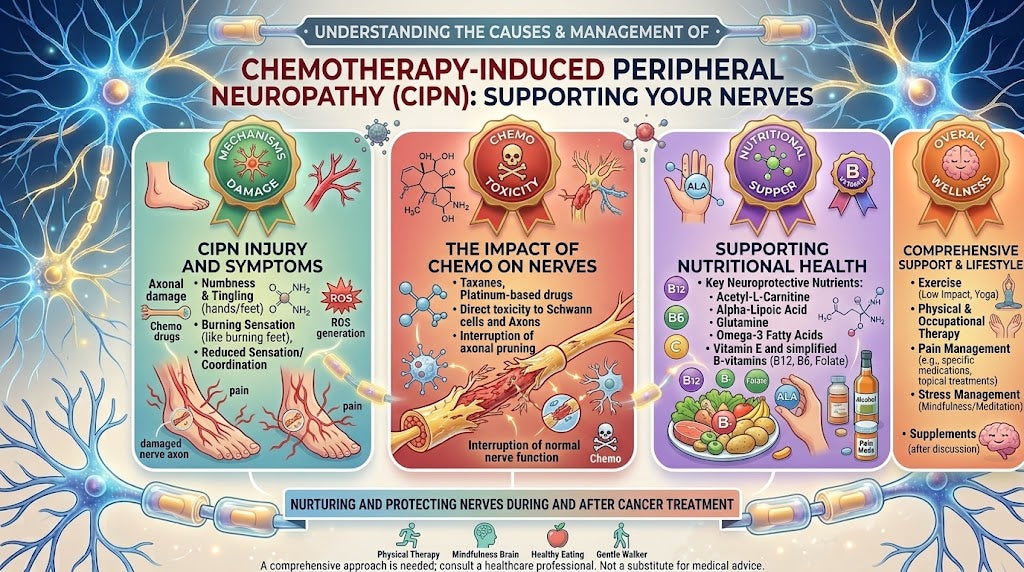 Chemotherapy-Induced Peripheral Neuropathy: What It Is and How to Support Your Nerves During and After Treatment