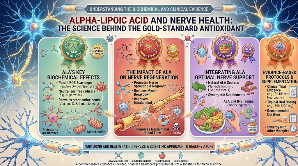 Alpha-Lipoic Acid and Nerve Health: The Science Behind the Gold-Standard Antioxidant