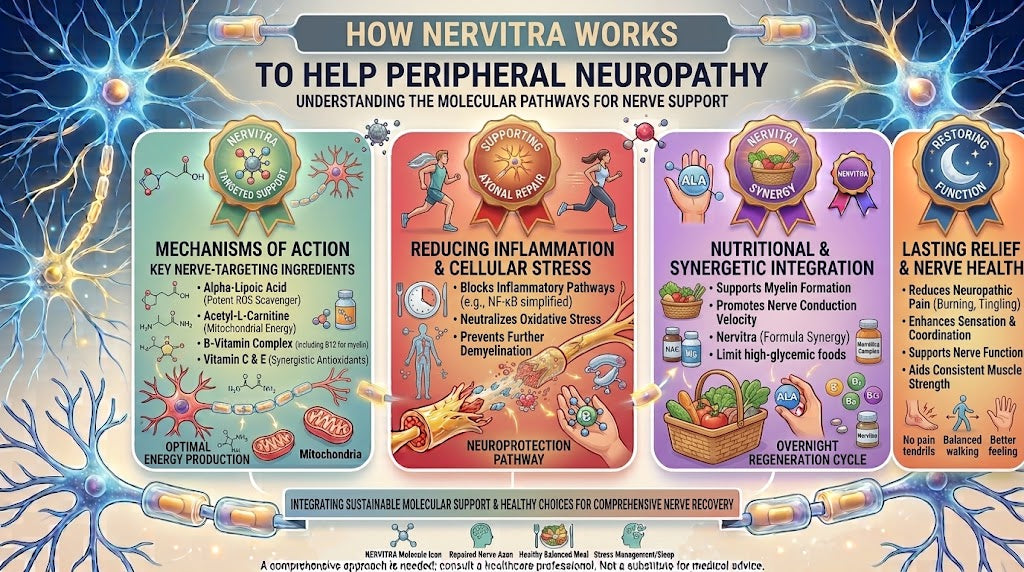 How Nerzetra Works to Help Peripheral Neuropathy
