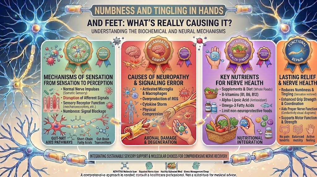 Numbness and Tingling in Hands and Feet: What's Really Causing It?