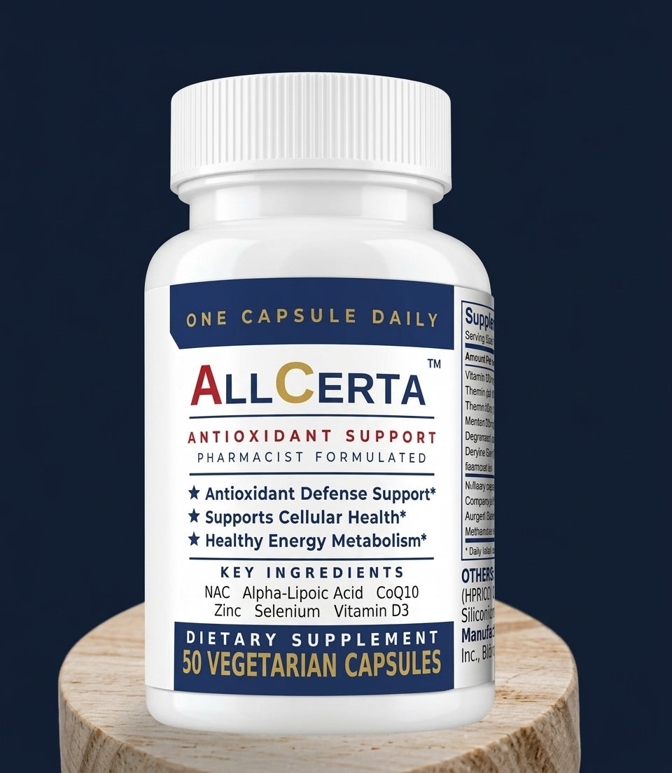 Allcerta Antioxidant Support bottle